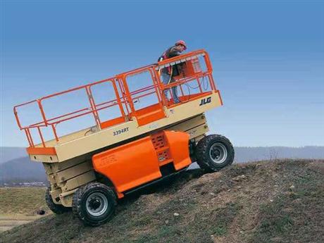 自行越野剪叉车